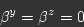\begin{displaymath}\beta^y = \beta^z = 0\end{displaymath}